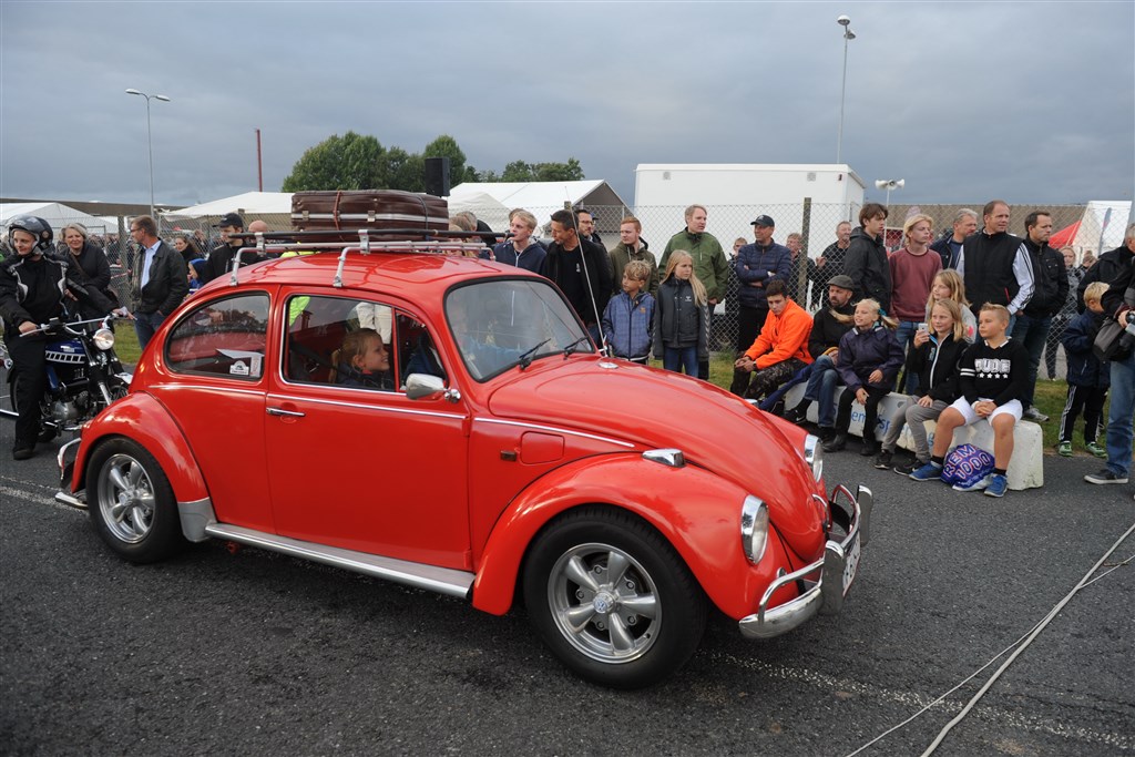 Gamle biler bliver atter engang et programpunkt ved Birch / Tvilum Rallyshow
(Foto: Morten Alstrup)